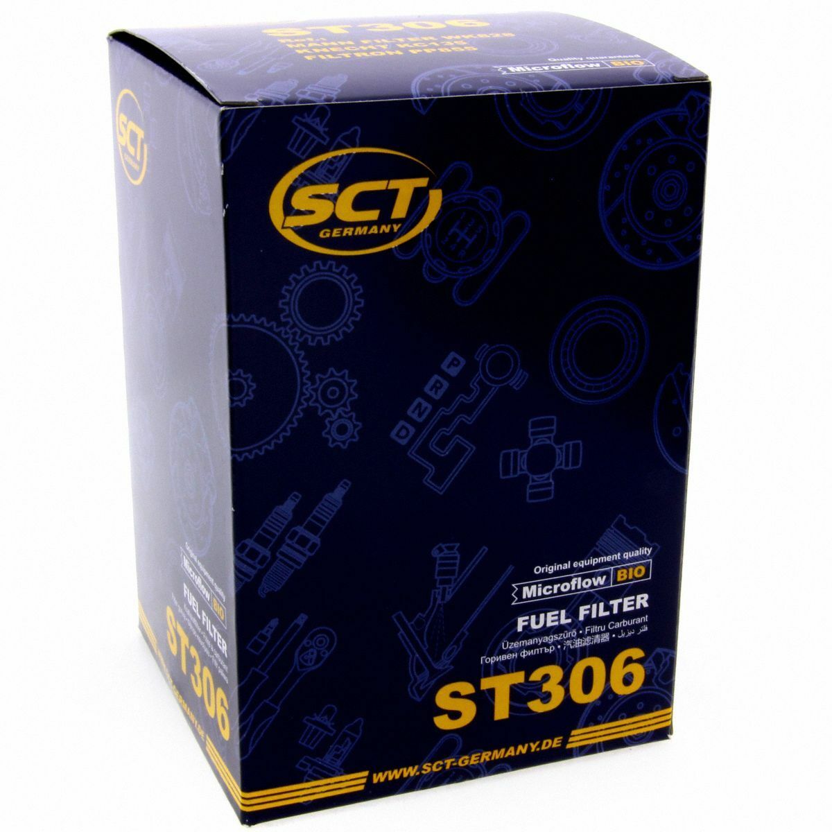 SCT Kraftstofffilter ST 306 Motorfilter Benzinfilter Daihatsu passend für Ford