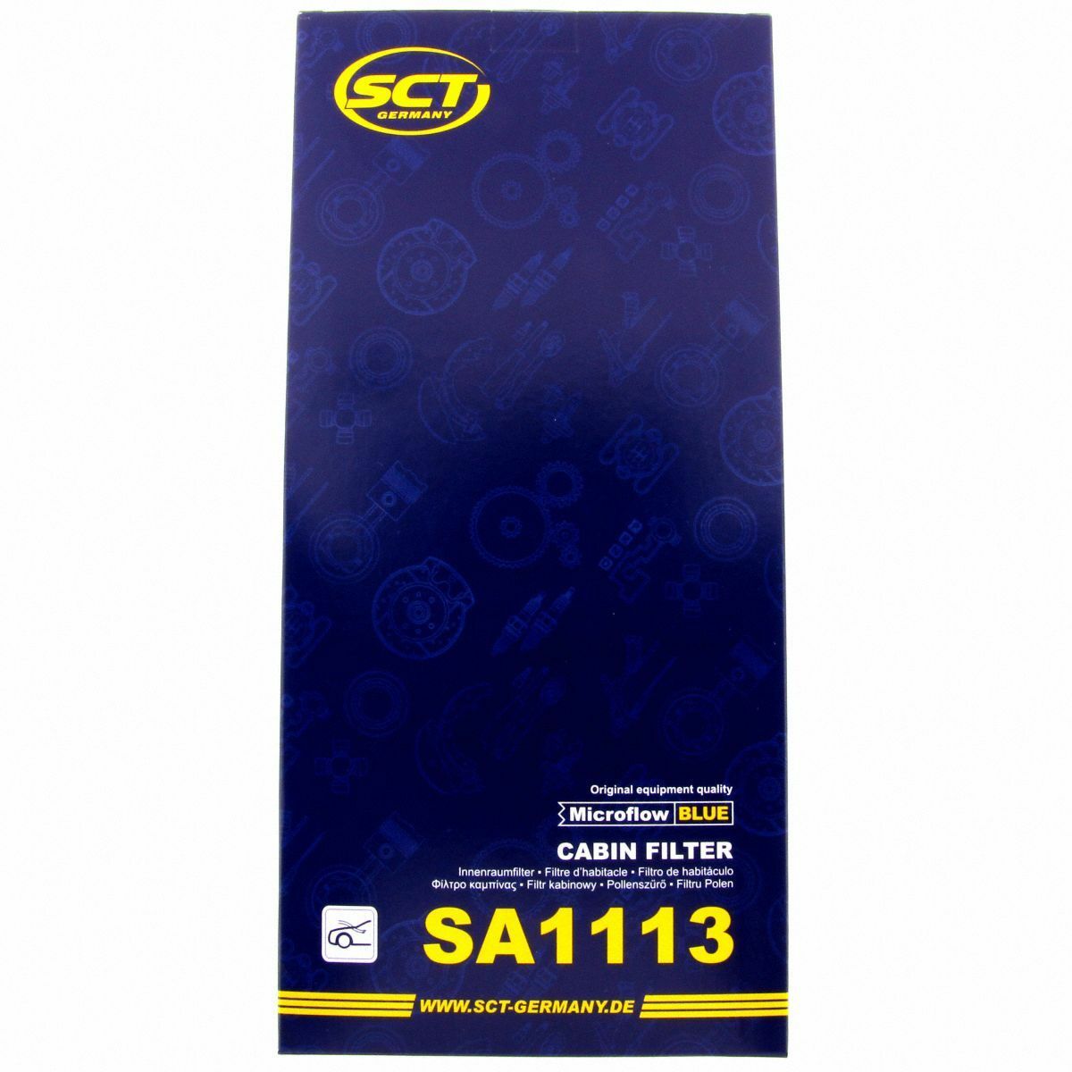 SCT Innenraumfilter Luftfilter SA 1113 Pollenfilter passend für Ford Focus Tourneo Transit