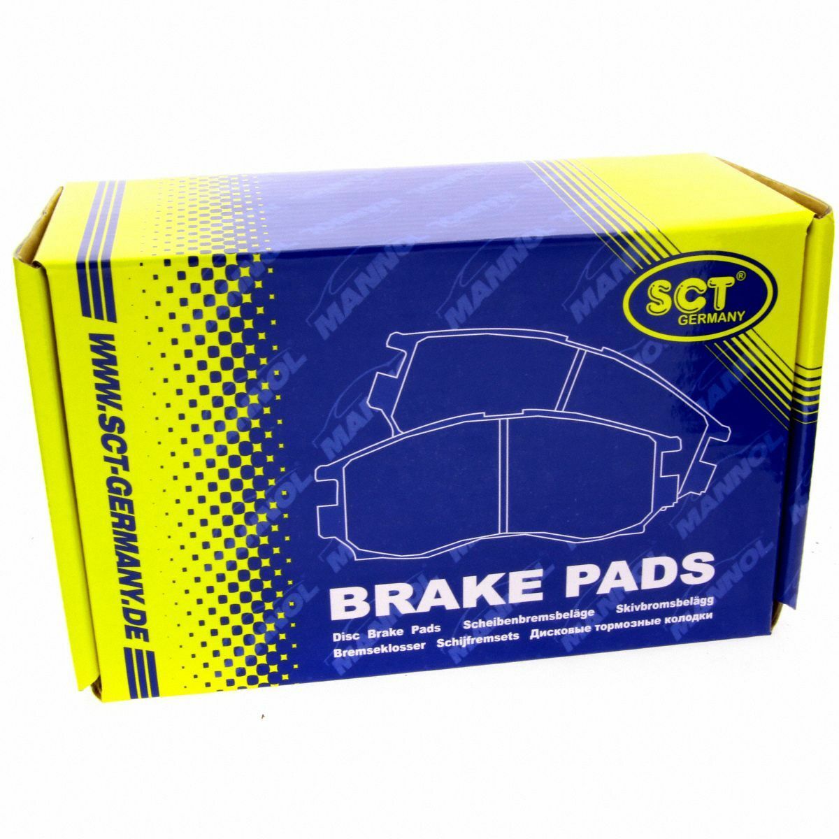 SCT Bremsbeläge SP 232 PR Bremsklötze Bremsbelagsatz hinten Mercedes