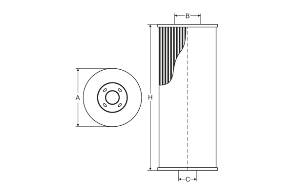 SCT Ölfilter SH4755P Filter Servicefilter Patronenfilter passend für Nissan Opel Renault