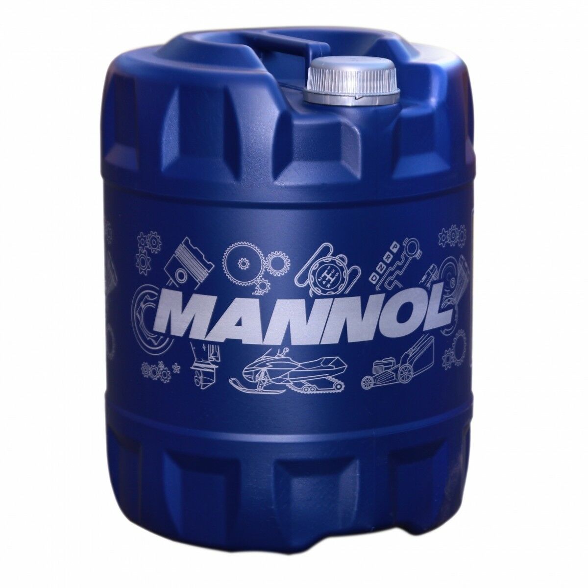40 Liter MANNOL Agro TC Öl für Gartengeräte Rasenmäher-Öl +  Ablasshahn