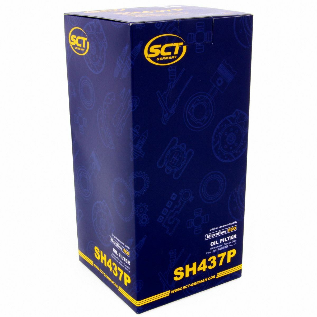 SCT Ölfilter SH 437 P Filter Motorfilter Servicefilter Patronenfilter Mercedes-Benz Ssangyong