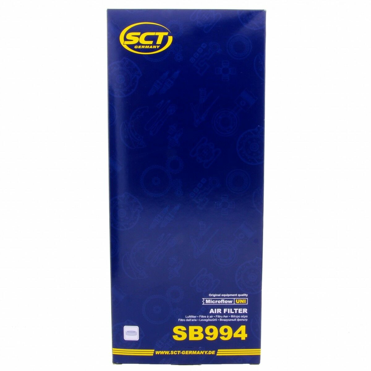 SCT Luftfilter Fahrzeugfilter SB994 Motorfilter Servicefilter passend für Ford Mondeo