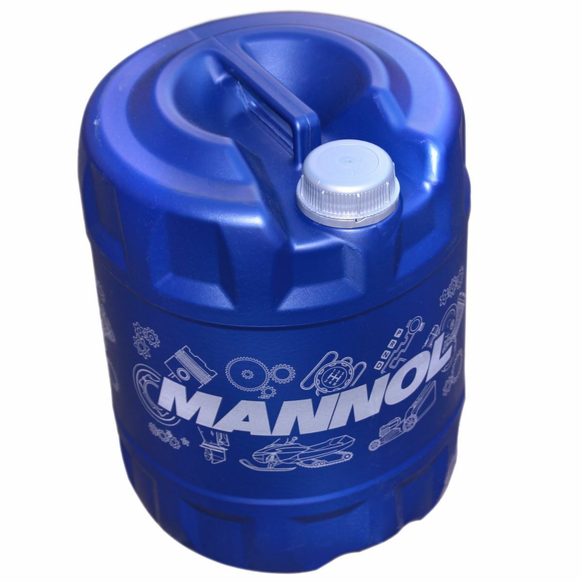 20 Liter MANNOL 2-Takt Plus 7204 API TC JASO FD Motoröl + 1x Ablasshahn