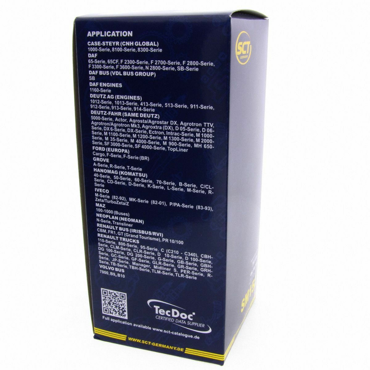 SCT Ölfilter SM152 Filter Motorfilter Servicefilter Anschraubfilter Aston Martin Virage