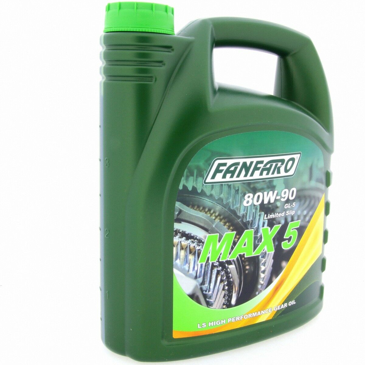 4 Liter FANFARO MAX 5 80W-90 GL-5 LS GL5 LS Getriebeöl MT1 AGMA 252.04