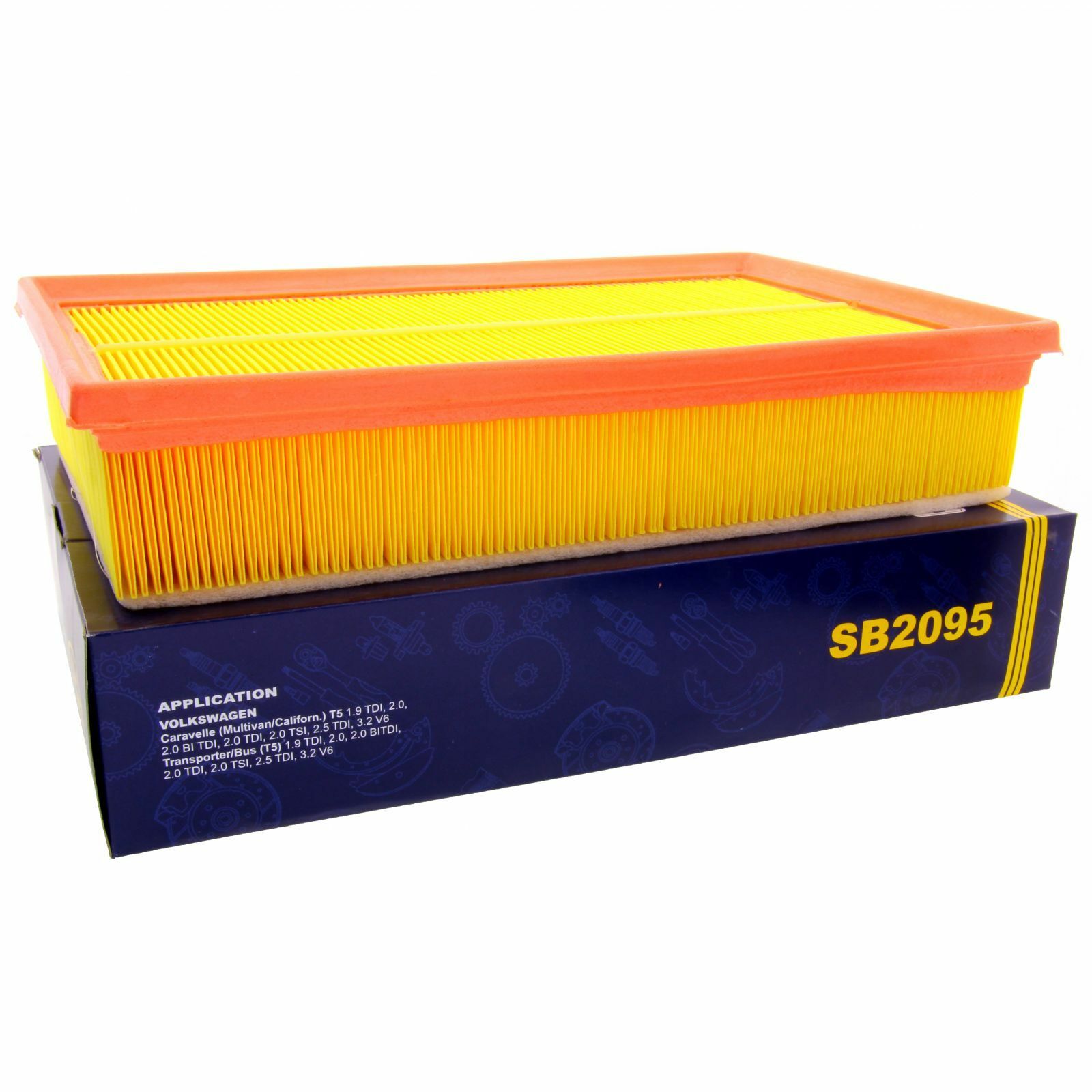SCT Luftfilter Fahrzeugfilter SB2095 Motorfilter passend für VW Multivan V VW Transporter V