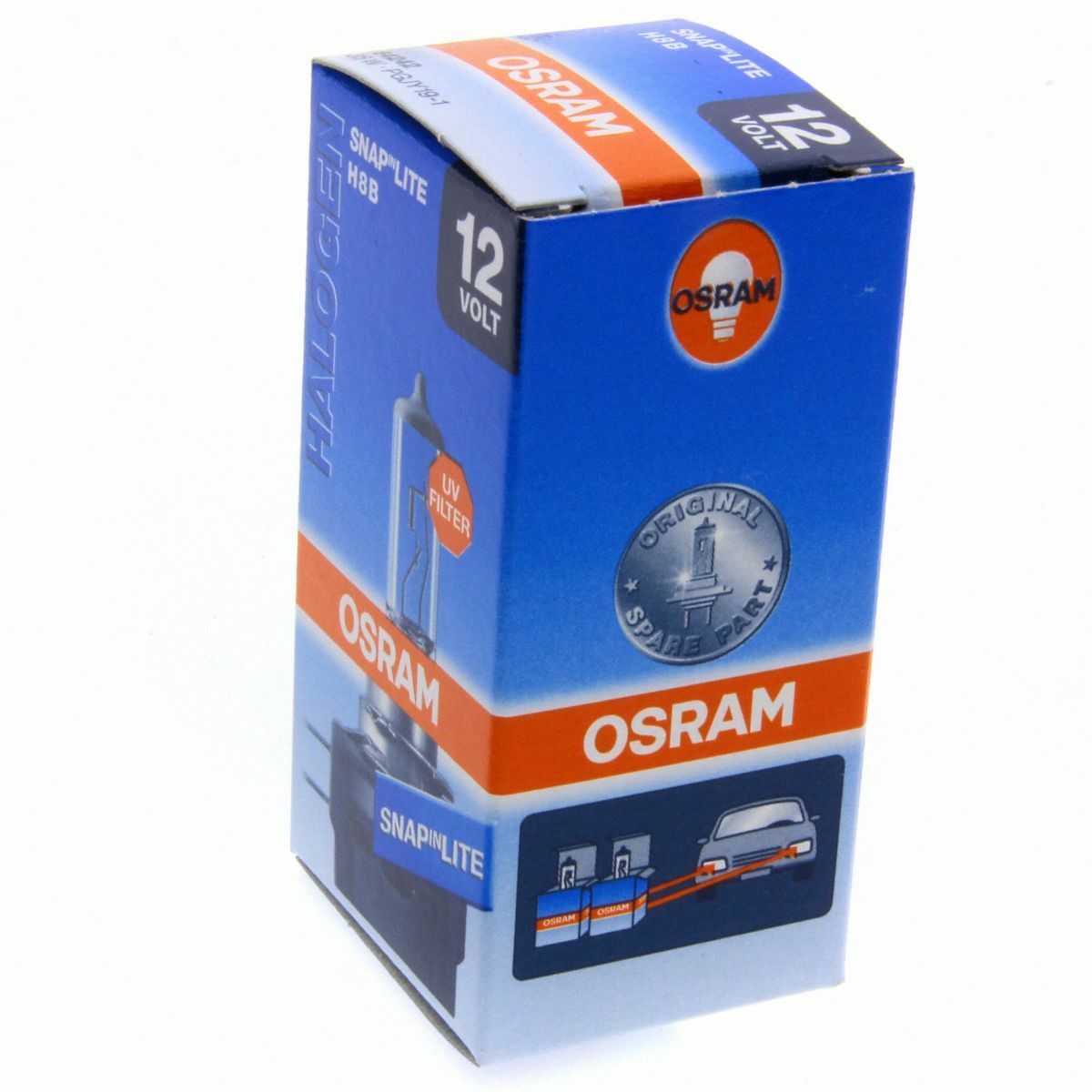 2x H8B OSRAM Original Line OEM 64242 Halogenlampe Autolampe Set