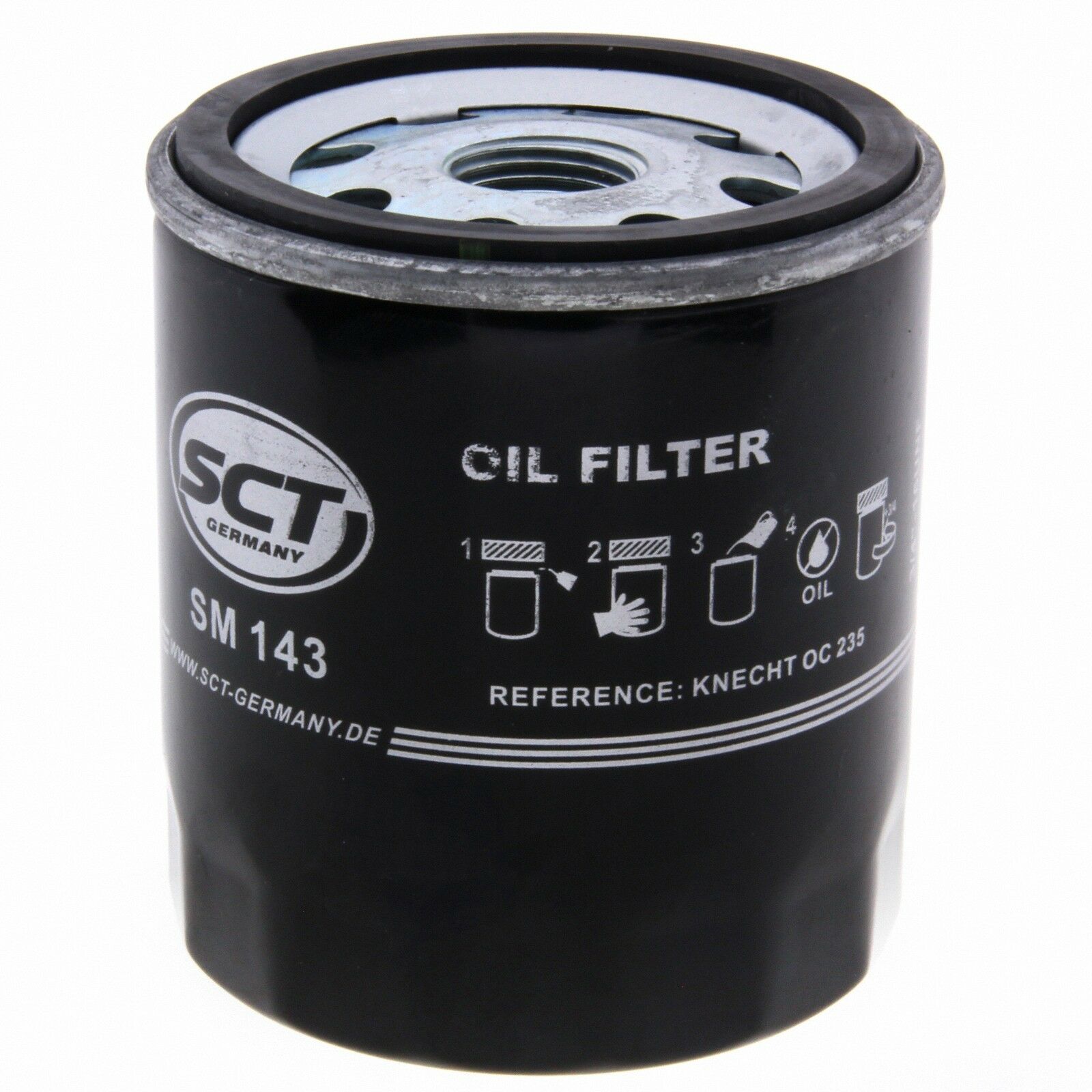 SCT Ölfilter SM143 Filter Motorfilter Servicefilter Anschraubfilter Daihatsu Lexus passend für Toyota MINI