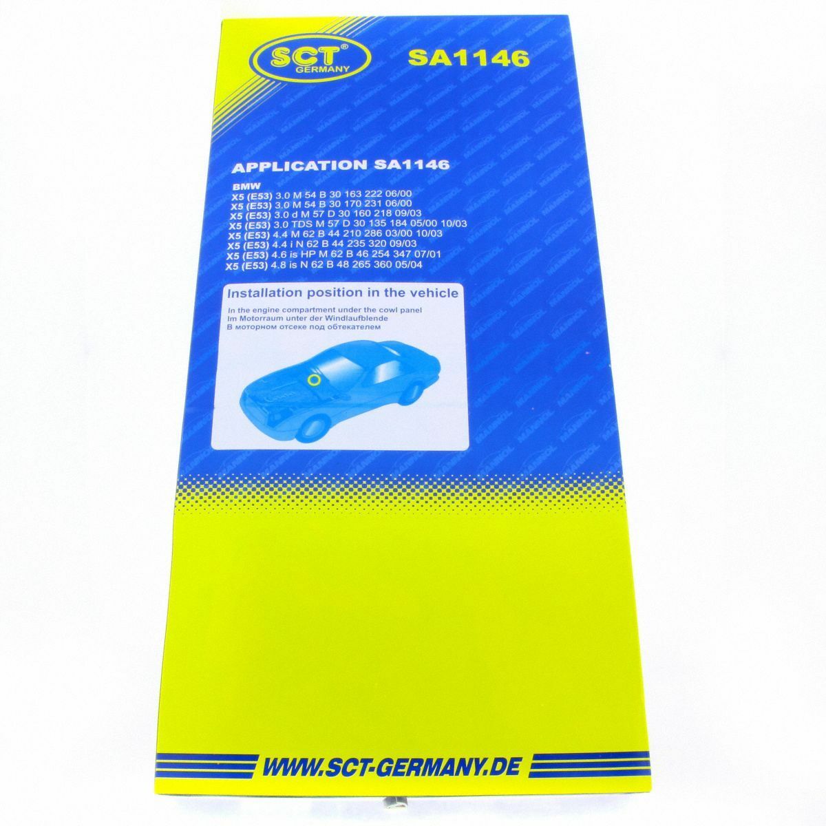 SCT Innenraumfilter Luftfilter SA 1146 Pollenfilter Luft Filter BMW X5