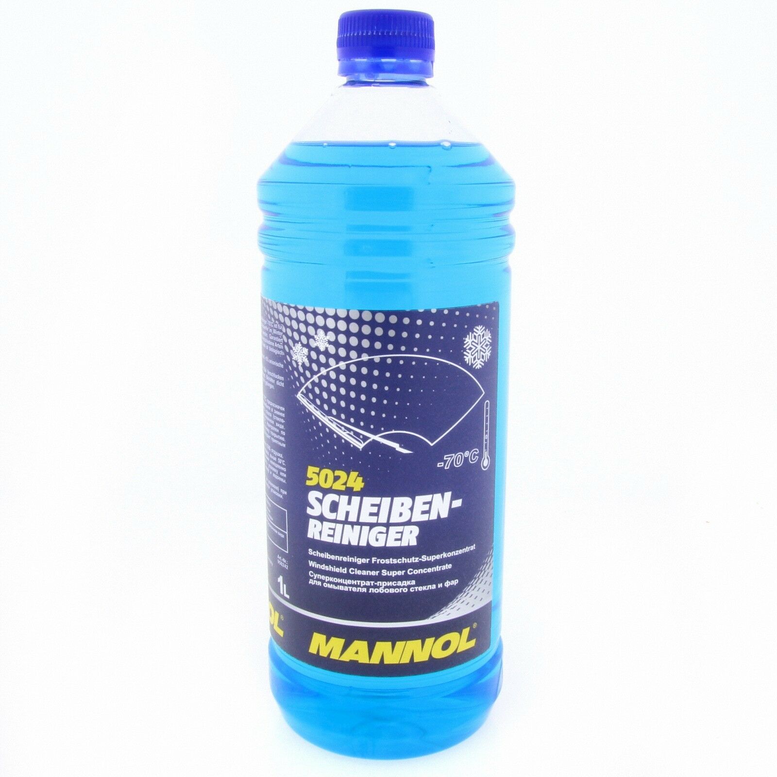 1L MANNOL 5024 Scheiben-Reiniger -70C Glasreiniger Winter Reiniger