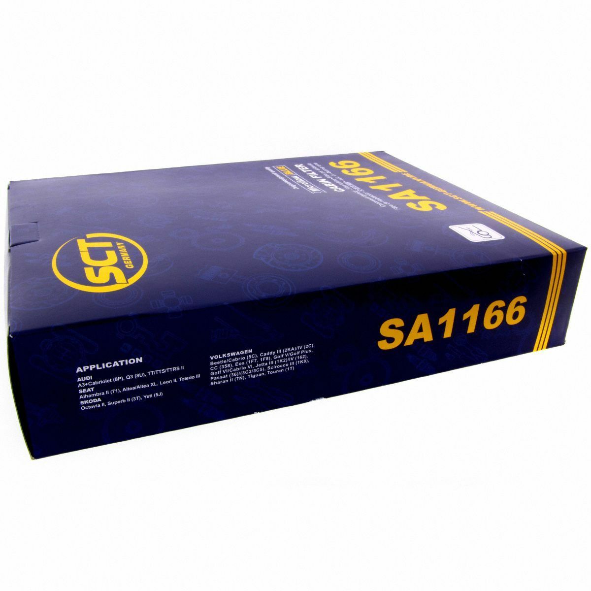 SCT Innenraumfilter Luftfilter SA 1166 Pollenfilter Luft Filter Audi Skoda Seat VW 