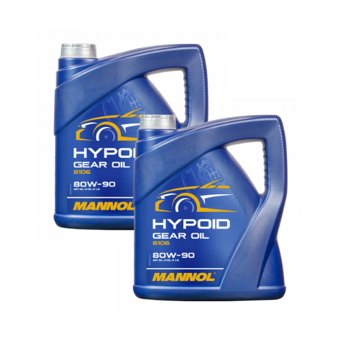 8 Liter (2x4) MANNOL Hypoid Getriebeöl 80W-90 API GL4/GL5 LS Getriebe Öl 80W90 8 Liter (2x4) MANNOL Hypoid Getriebeöl 80W-90 API GL4/GL5 LS Getriebe Öl 80W90