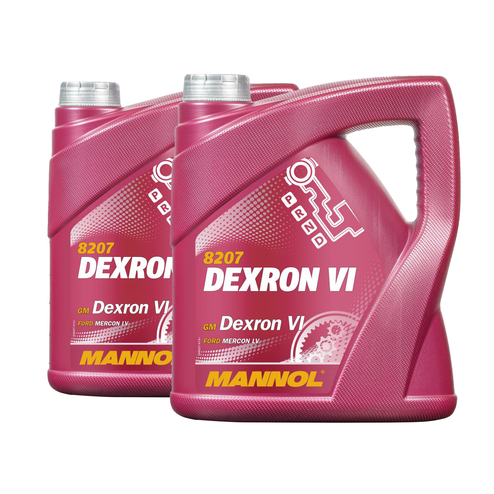 8 Liter (2x4) MANNOL Dexron VI Getriebeöl Automatikgetriebe Öl Ford Mercon LV GM