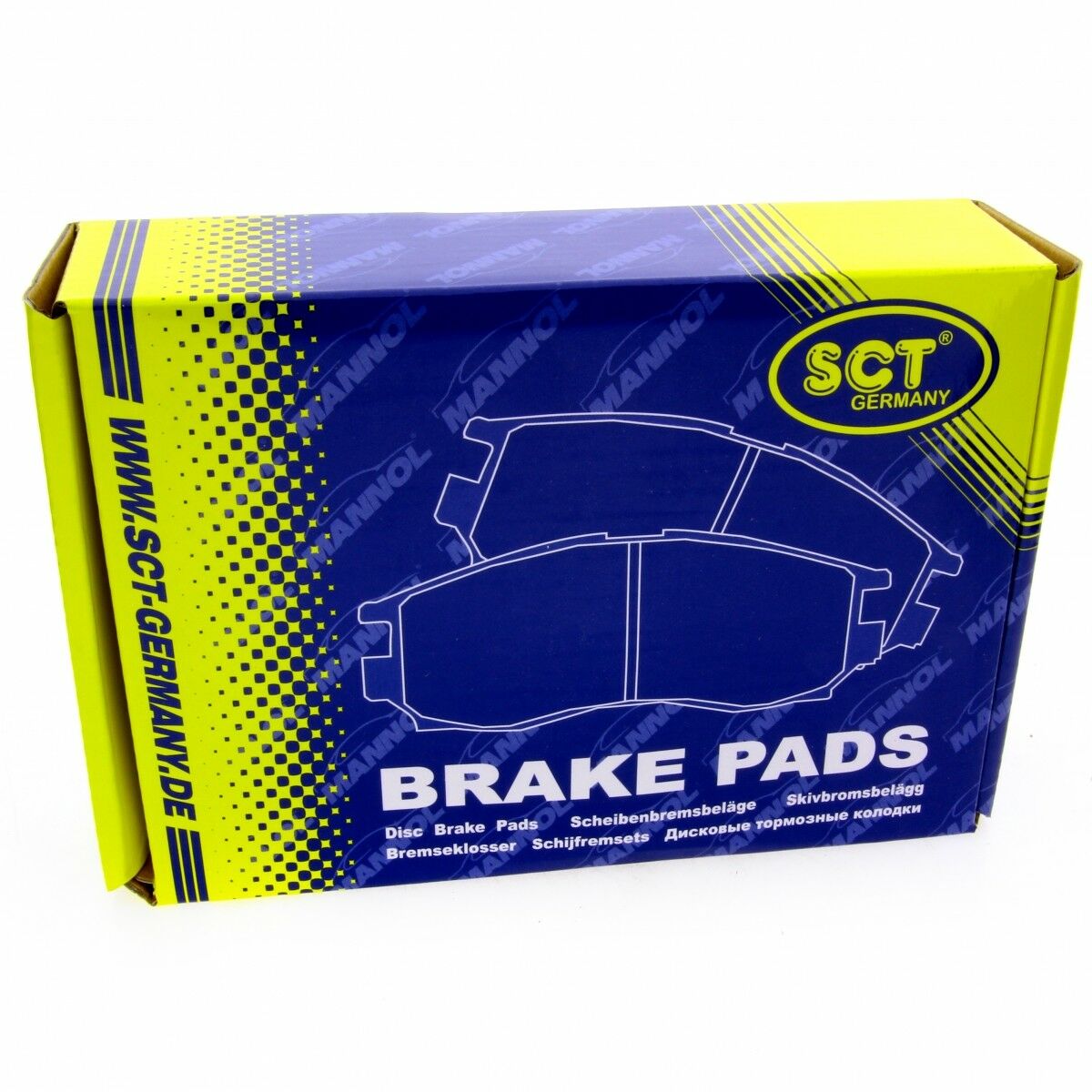 *** SCT Bremsbeläge SP 214 PR Bremsklötze Bremsbelagsatz vorne passend für Citroen