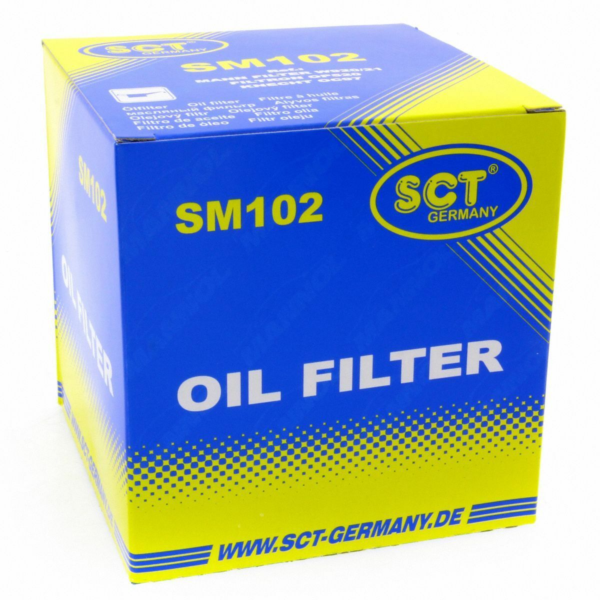 SCT Ölfilter SM102 Servicefilter Anschraubfilter passend für Alfa Romeo FSO Fiat Lada Lancia Nissan Peugeot