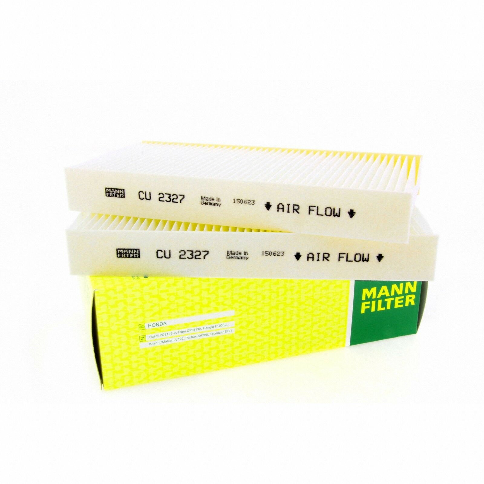 MANN Innenraumfilter Fahrzeugfilter CU23272 Filter passend für Honda Civic VII Coupe