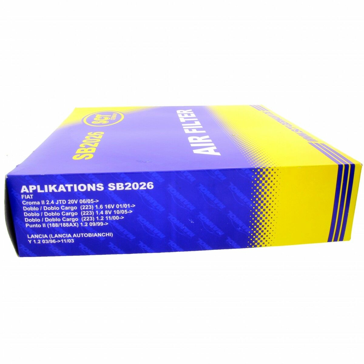 SCT Luftfilter SB2026 Filter Ersatzfilter passend für Fiat Doblo Cargo Lancia