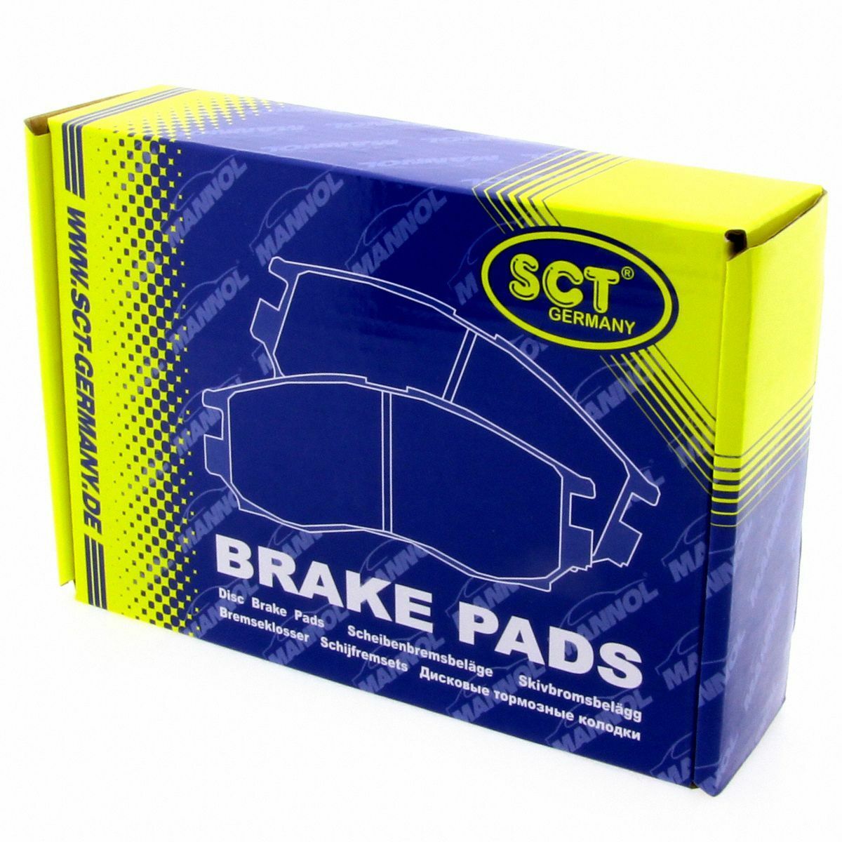 SCT Bremsbeläge SP175PR Bremsklötze Bremsbelagsatz passend für VW VAG Bremsen vorne