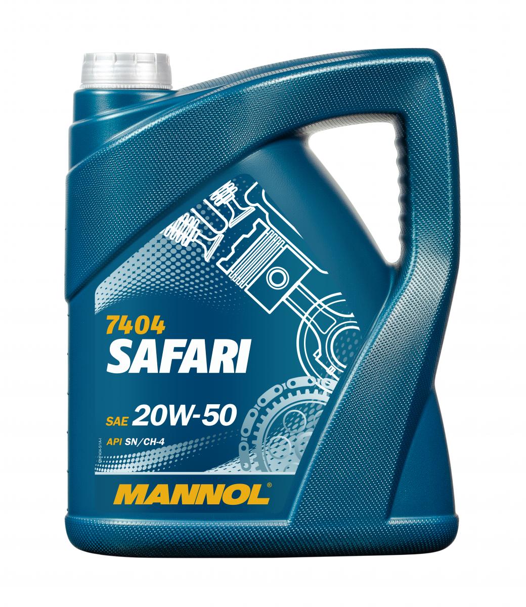 10 Liter (2x5) MANNOL Safari 20W-50 API SN CH-4 Motoröl 20W50 4036021506159