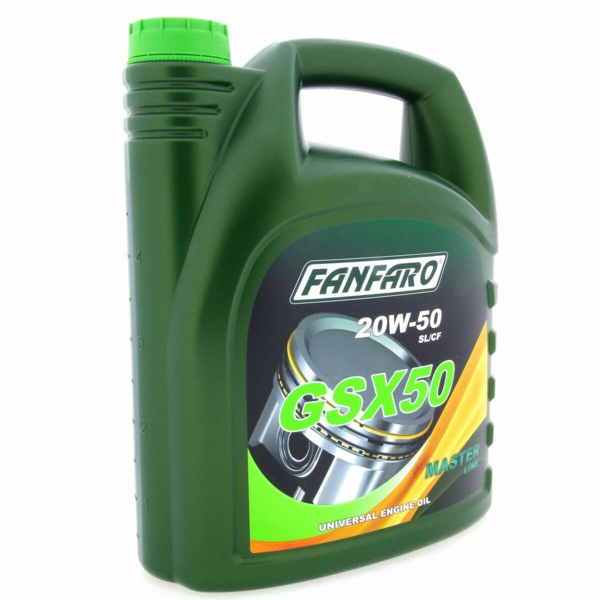 5 Liter FANFARO GSX 50 20W-50 API SN CH-4 Motoröl Universal Motor Öl
