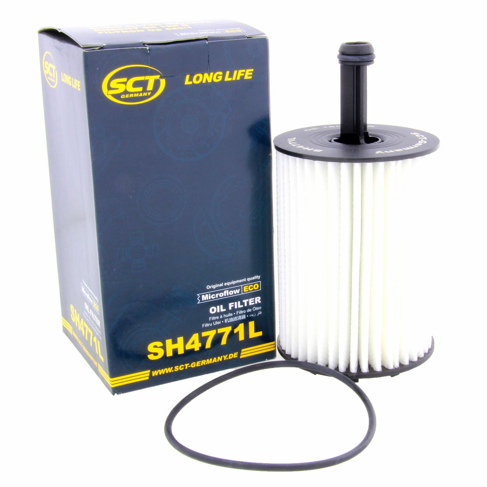 SCT Ölfilter SH4771L Motorfilter Servicefilter Ersatzfilter passend für Audi Seat Skoda VW