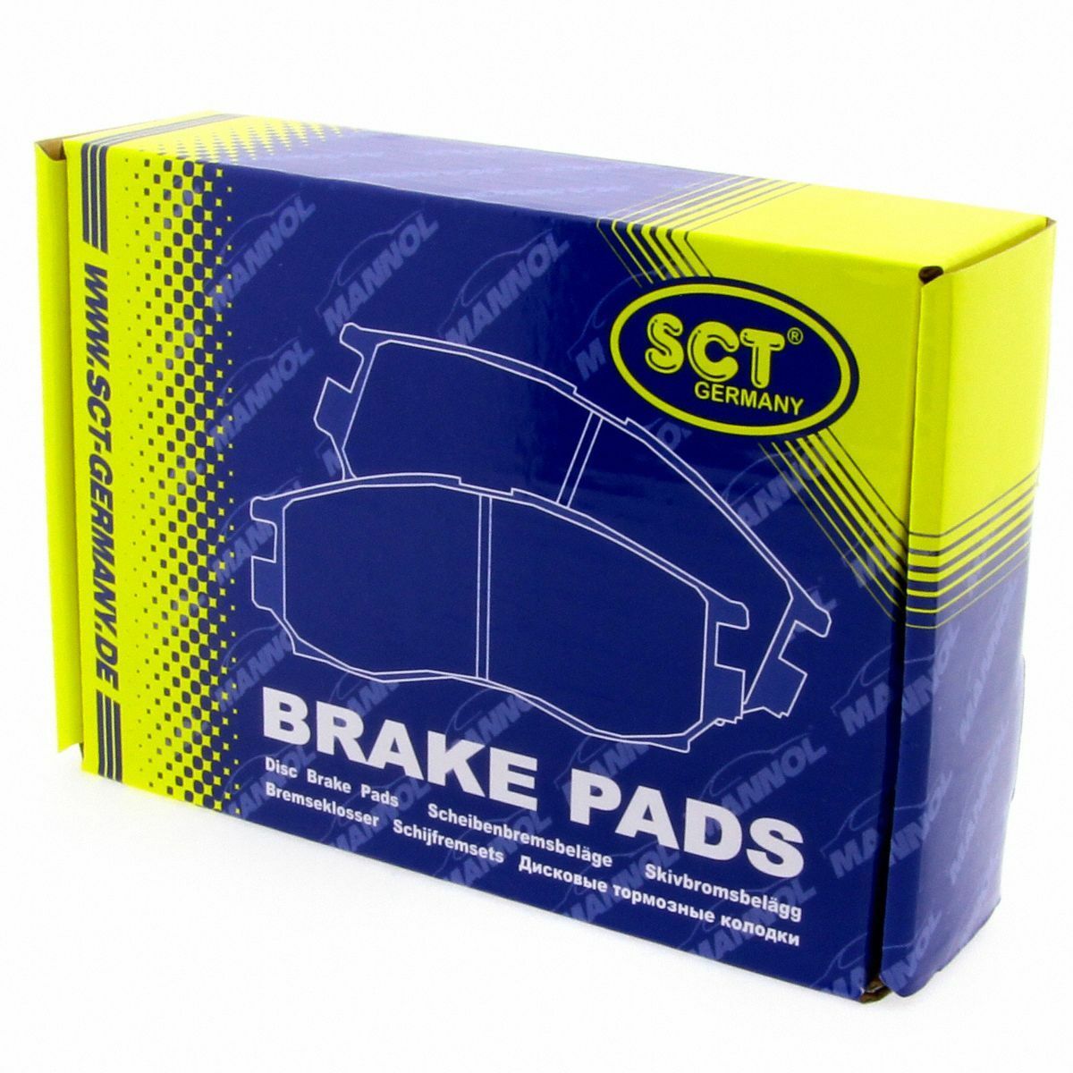SCT Bremsbeläge SP176PR Bremsklötze Bremsbelagsatz Bremsn vorne passend für Audi VW Seat