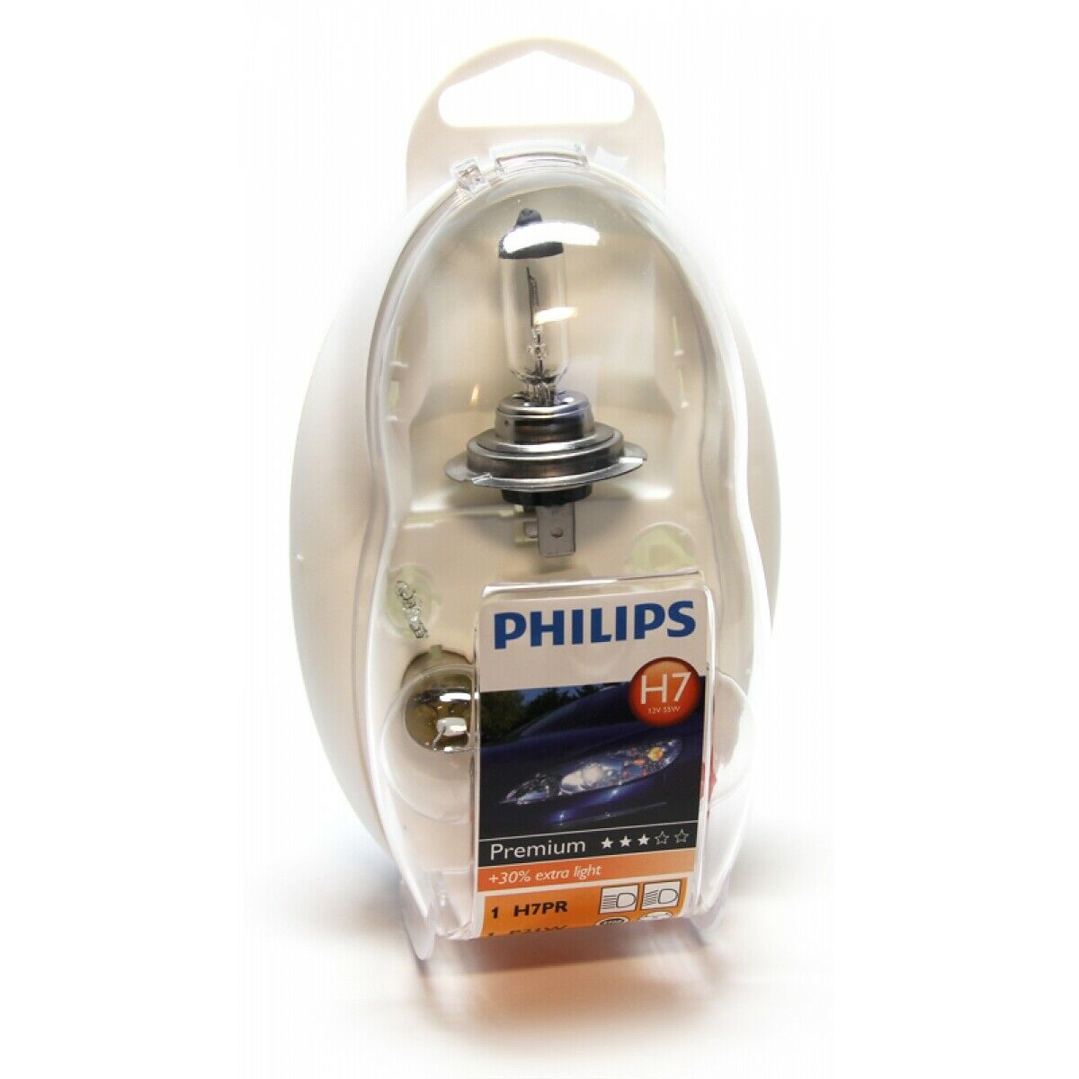 Philips Premium Autolampenbox 12V Ersatz Lampen Box ALB +30% H7 W5W PY21W P21W