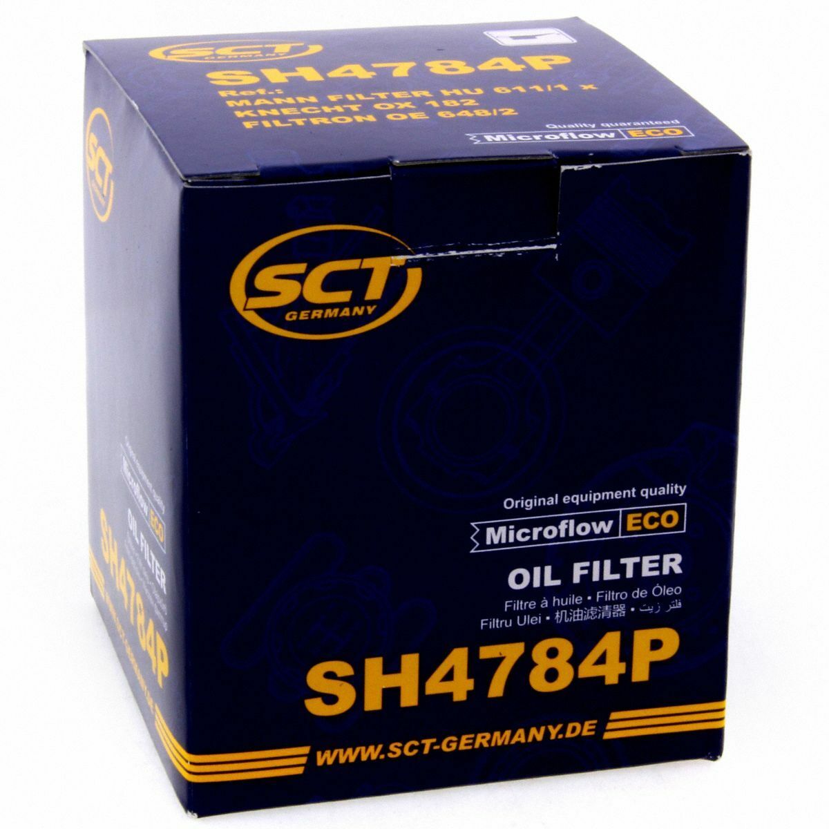SCT Ölfilter SH 4784 P Filter Servicefilter Patronenfilter Audi A6 Avant Opel