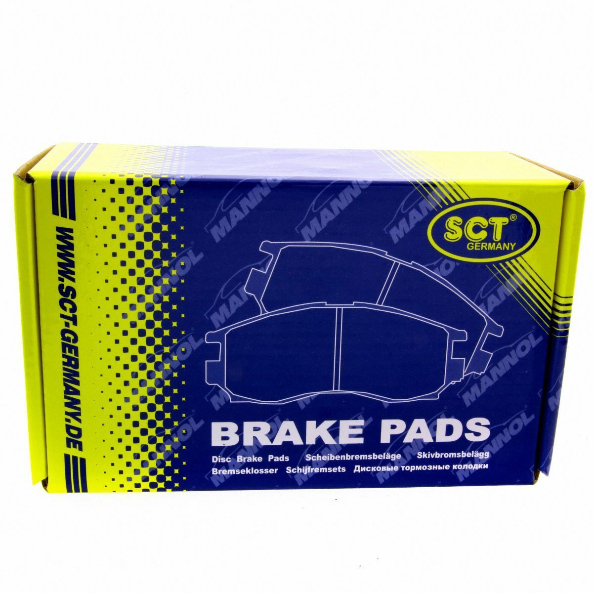 *** SCT Bremsbeläge SP 108 PR Bremsklötze Bremsbelagsatz vorne passend für Ford