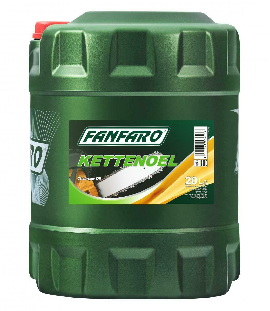 20 Liter FANFARO Kettenöl / Haftöl für Motorsägen / mineralisches Sägekettenöl