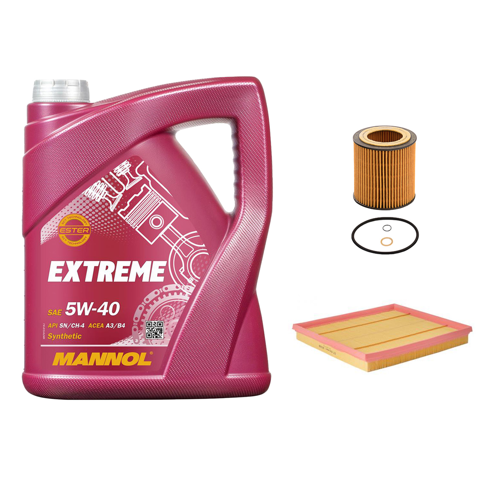 Inspektionskit passend für BMW X5 E70 6 F12 F13 F10 F18 F11 X3 F25 F01 F02 F03 F04 MANNOL