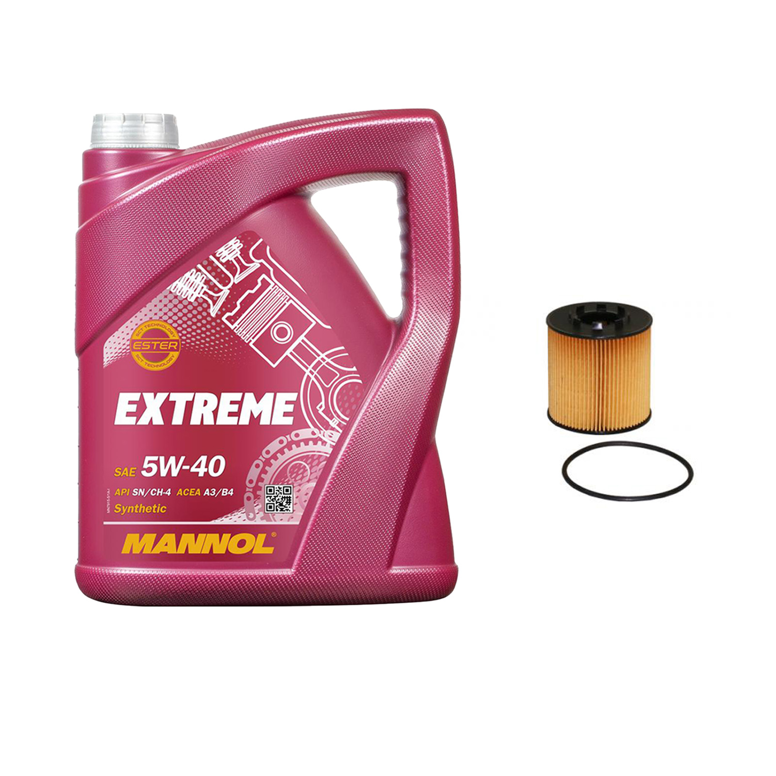 Inspektionskit MANNOL Extreme 5W-40 für Nissan Nv400 Bus 2.3 Dci Rwd
