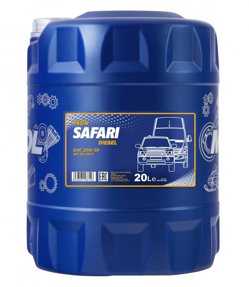 60 Liter MANNOL Safari 20W-50 Motoröl für PKWs Lieferwagen Diesel Benzin 60 Liter MANNOL Safari 20W-50 Motoröl für PKWs Lieferwagen Diesel Benzin