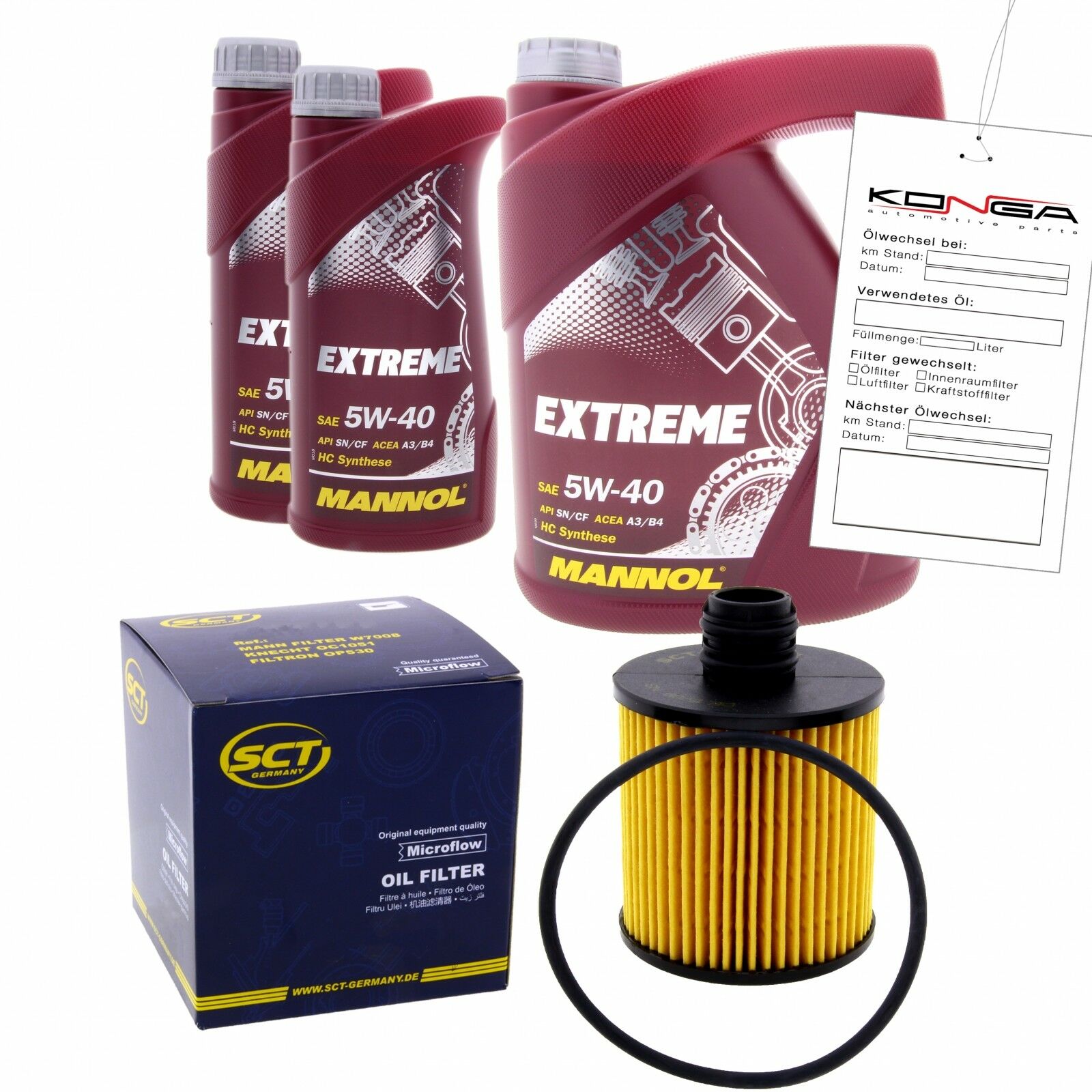 Inspektionskit MANNOL Extreme 5W-40 passend für Land Rover Freelander 2.0 Td4 4x4