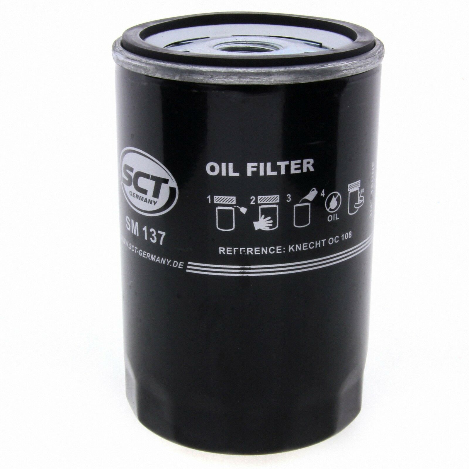 SCT Ölfilter SM137 Filter Motorfilter Servicefilter Anschraubfilter passend für Ford USA VW Ford