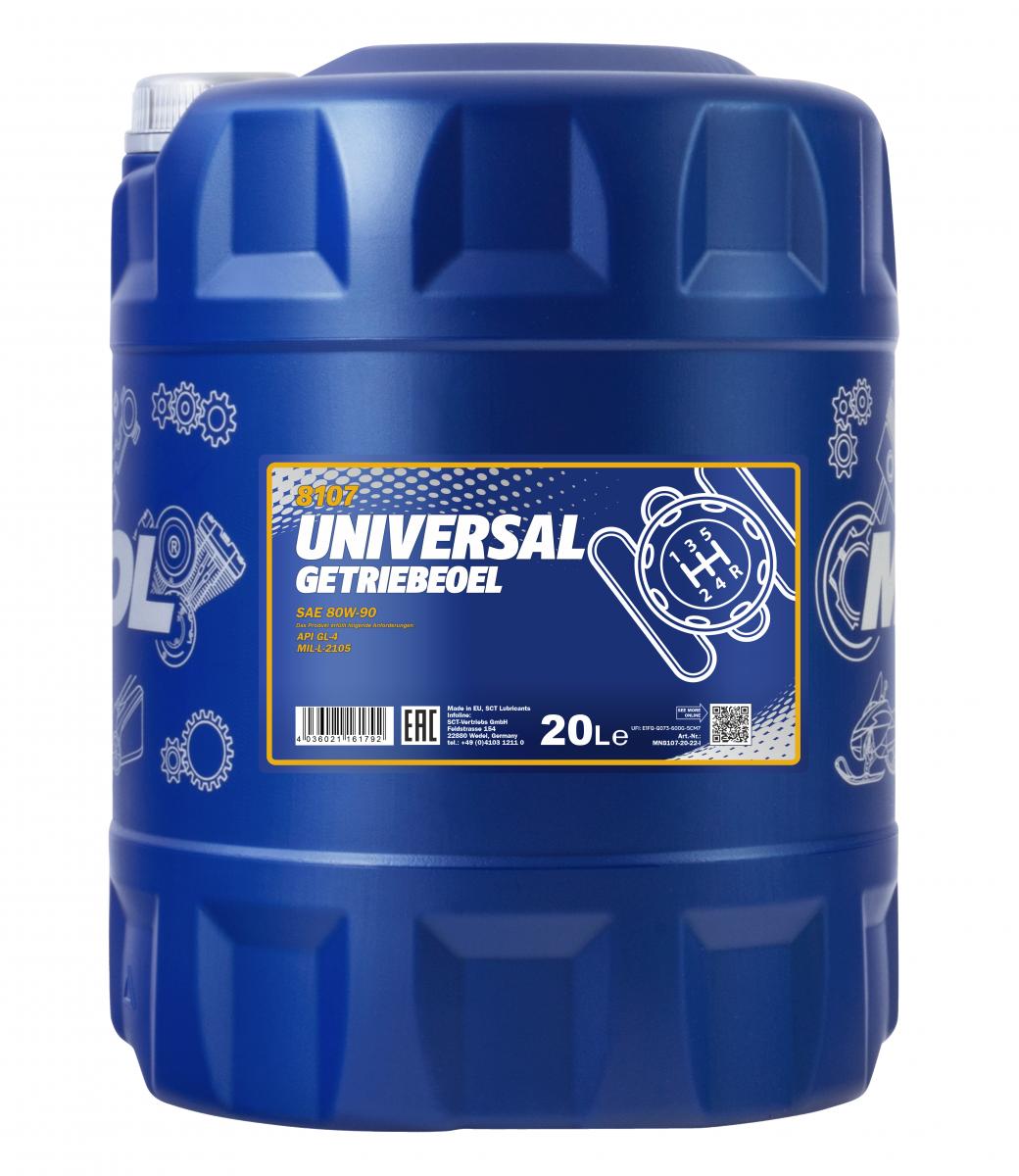 60 Liter MANNOL Universal Getriebeöl 80W-90 GL4 80W90 Getriebe Öl+Ablasshahn