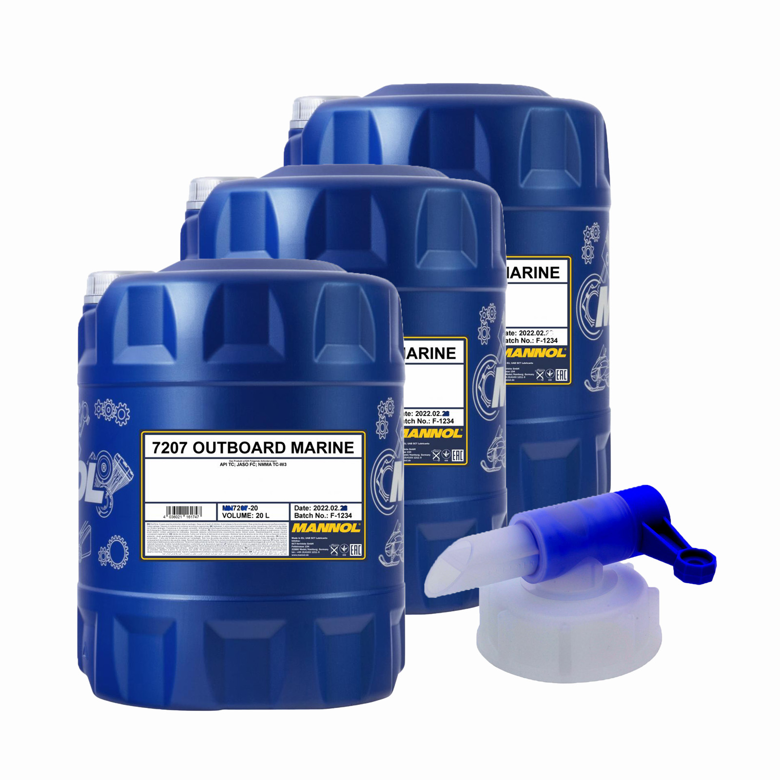 60 Liter MANNOL Outboard Marine TC Außenbordmotoröl Motoröl 1x Ablasshahn 60 Liter MANNOL Outboard Marine TC Außenbordmotoröl Motoröl 1x Ablasshahn