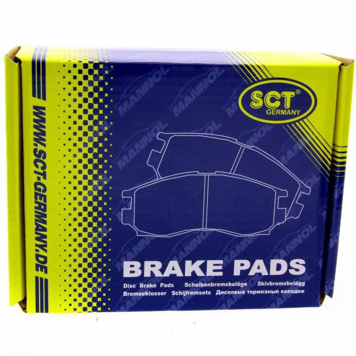 *** SCT Bremsbeläge SP 149 PR Bremsklötze Bremsbelagsatz vorne passend für Mazda Ford