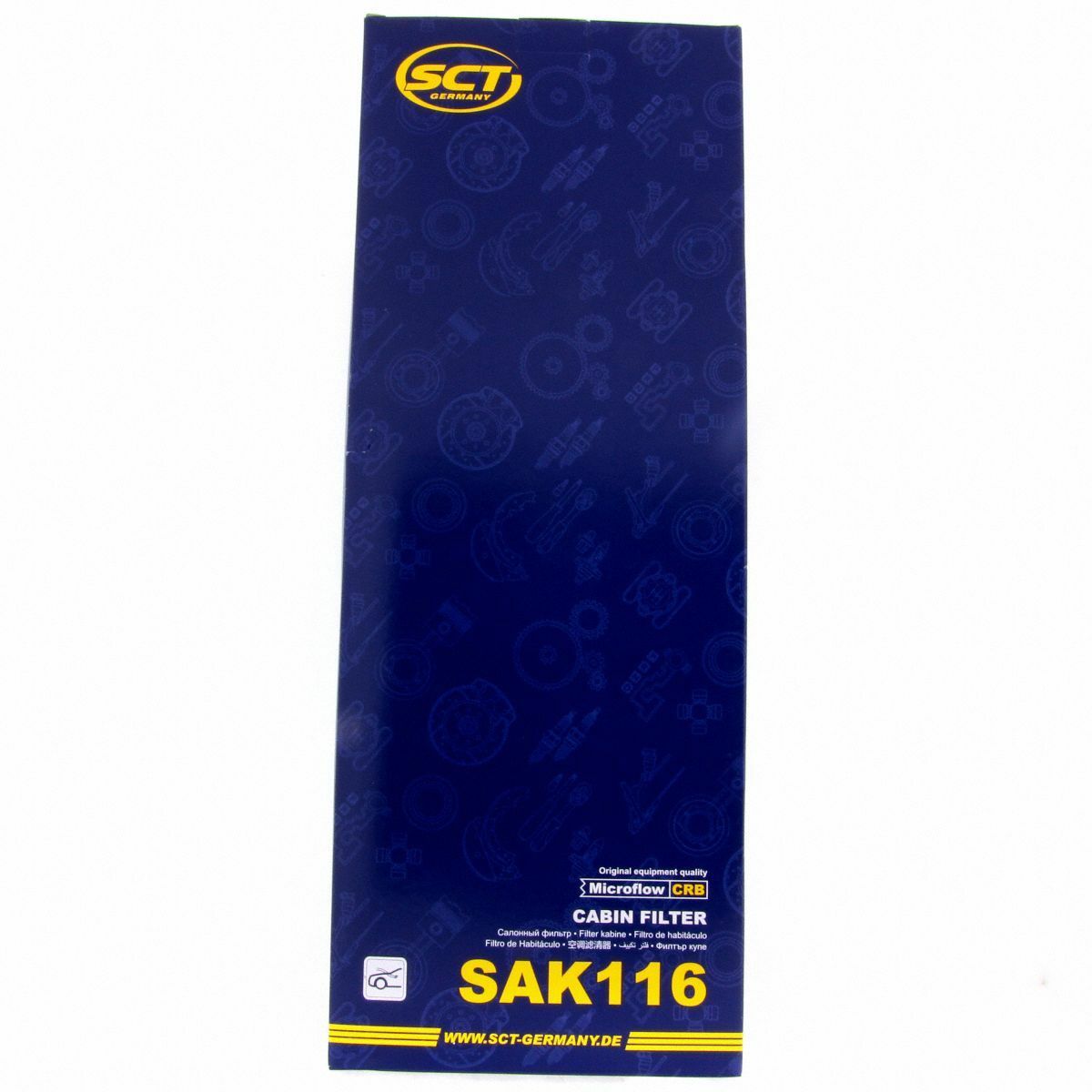 SCT Innenraumfilter mit Aktivkohle SAK 116 Luft Filter Opel GM