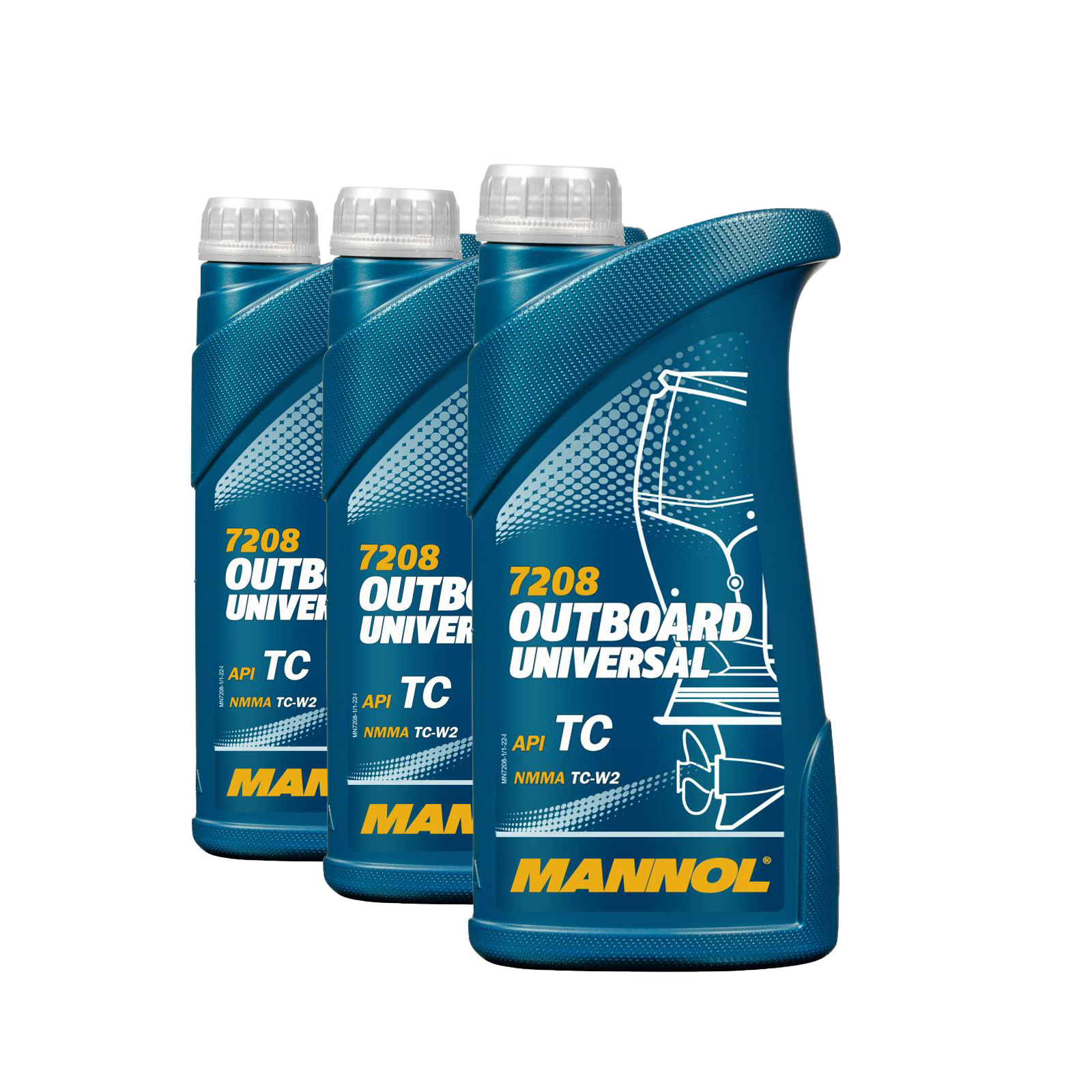 3 Liter (3x1) MANNOL Outboard Universal API TC Motoröl Außenbordmotoröl 3 Liter (3x1) MANNOL Outboard Universal API TC Motoröl Außenbordmotoröl