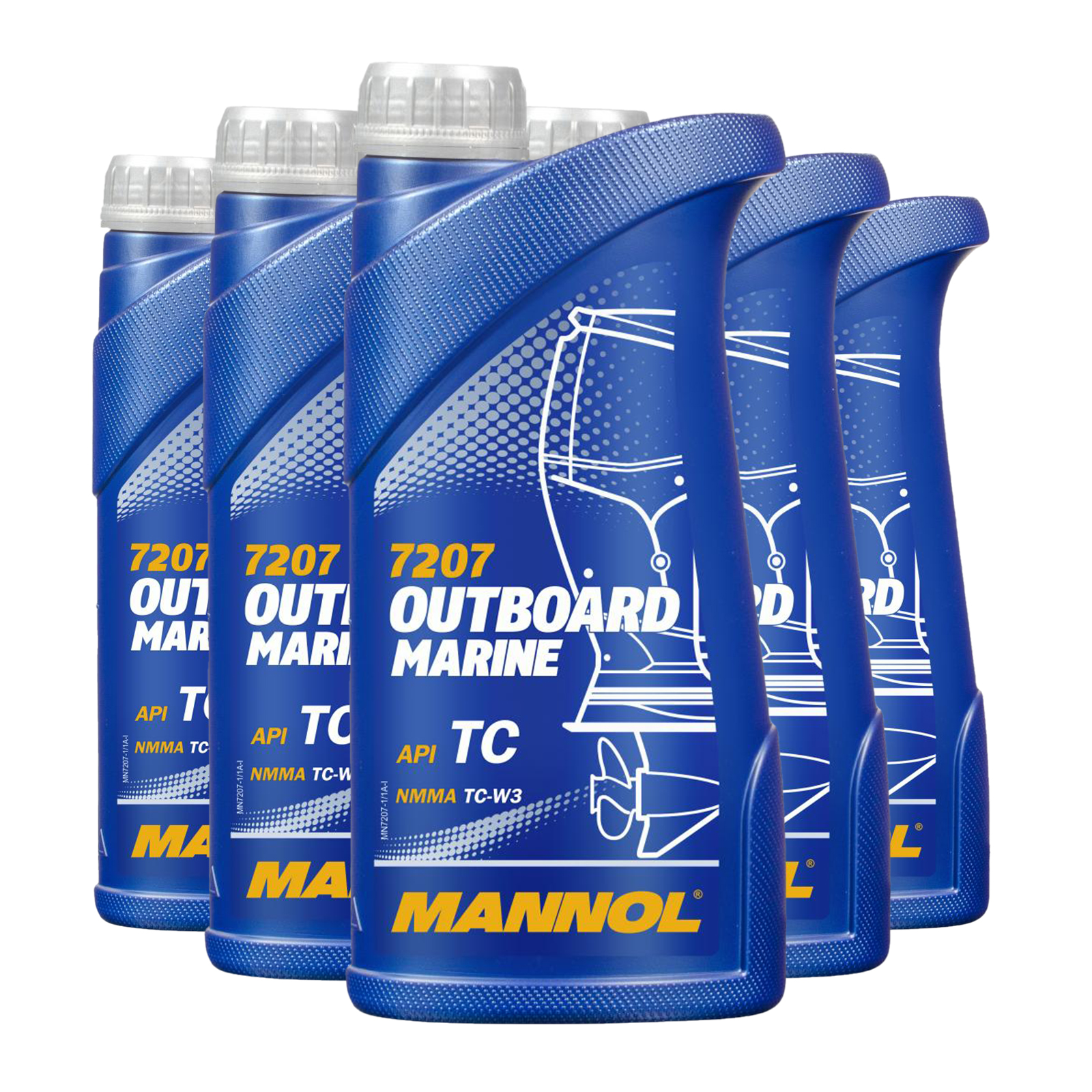 5 Liter (5x1) MANNOL Outboard Marine API TC Motoröl Außenbordmotoröl
