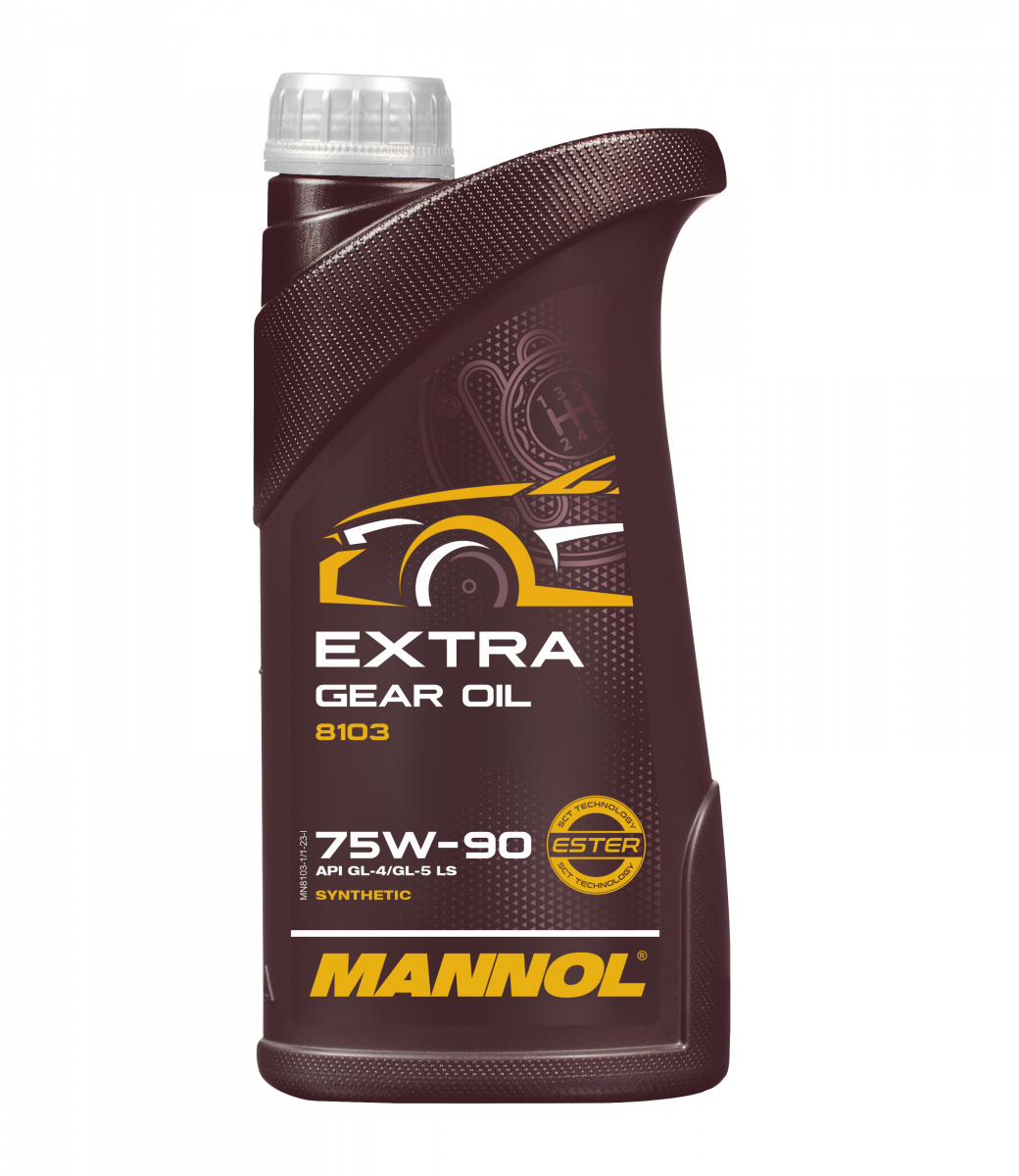 10 Liter (10x1) MANNOL Extra Getriebeöl 75W-90 API GL-4/GL-5 LS MN8103 