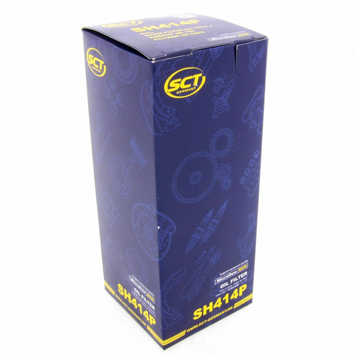 SCT Ölfilter SH414P Filter Servicefilter Patronenfilter Daewoo passend für Mercedes-Benz Ssangyong VW