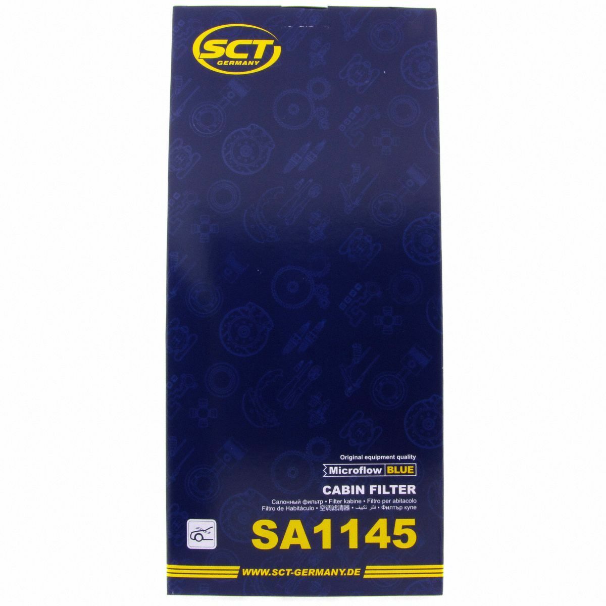 SCT Innenraumfilter Luftfilter SA 1145 Pollenfilter passend für Mercedes-Benz Sprinter VW LT 28
