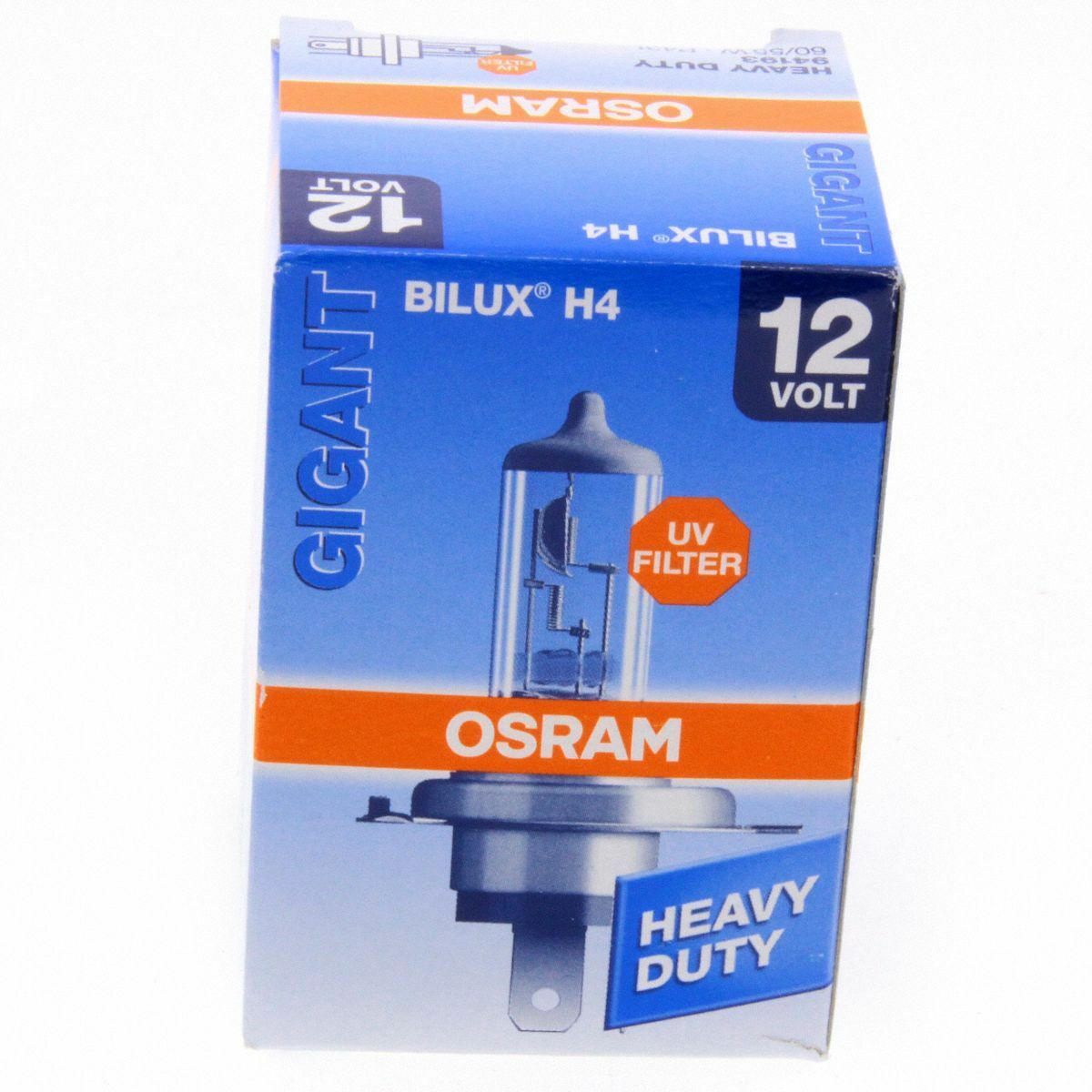 2x H4 OSRAM Original Line OEM 94193 Halogenlampe Autolampe Set