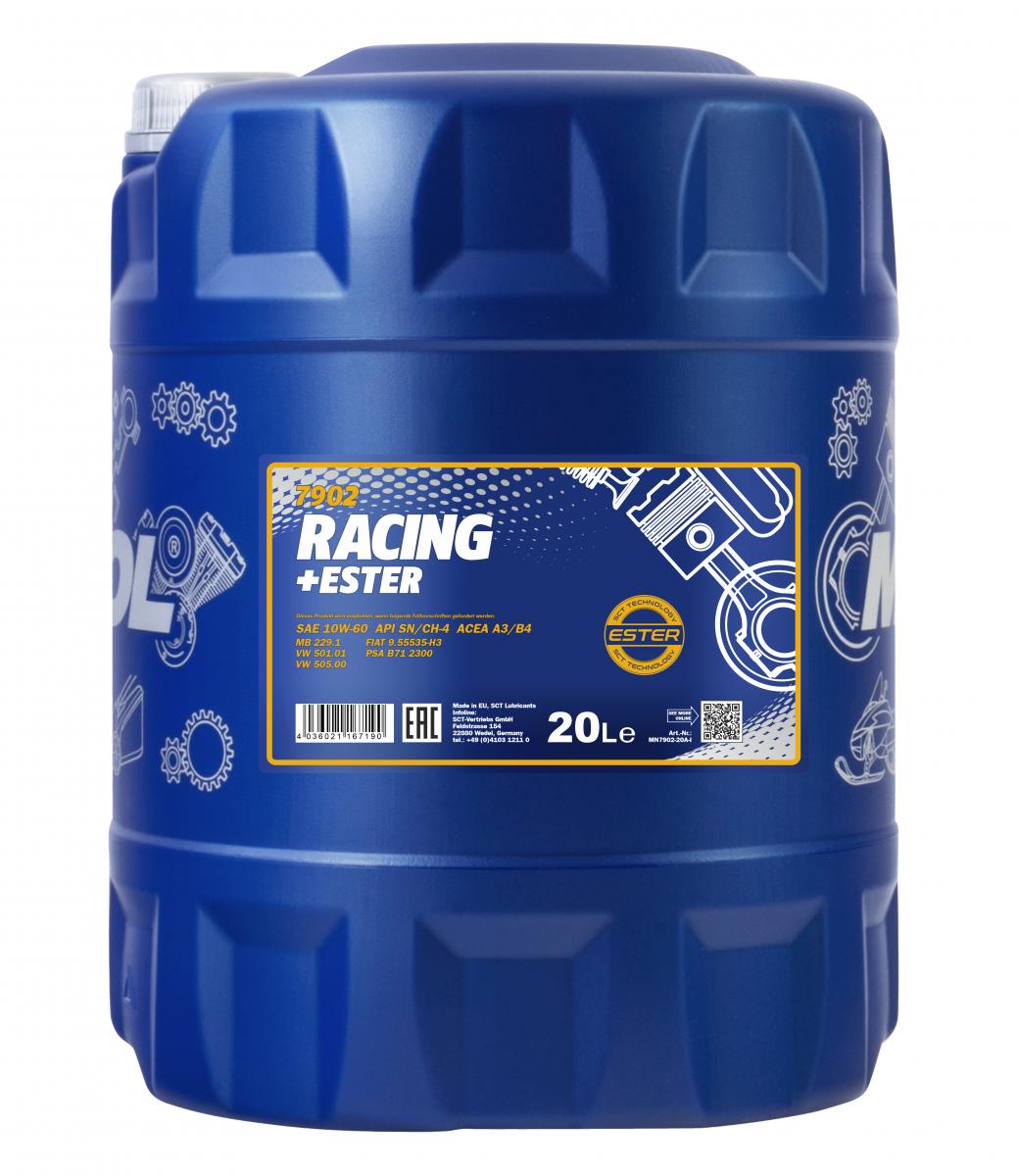 60 Liter MANNOL Racing Ester 10W-60 10W60 API SN CH-4 Motoröl ÖL 4036021167190 60 Liter MANNOL Racing Ester 10W-60 10W60 API SN CH-4 Motoröl ÖL 4036021167190