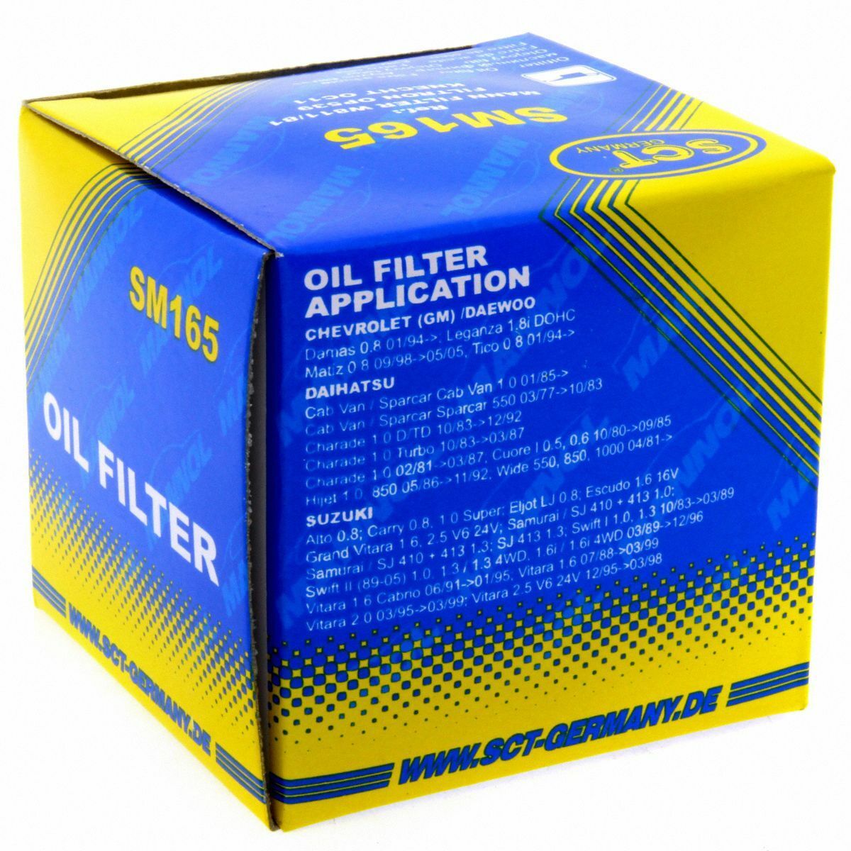 SCT Ölfilter SM165 Filter Motorfilter Servicefilter Anschraubfilter Daihatsu passend für Suzuki