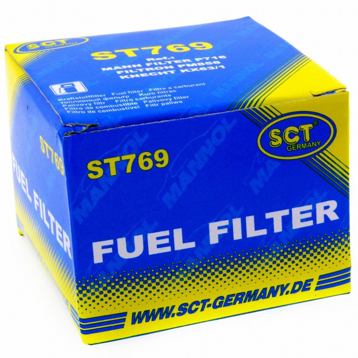 SCT Kraftstofffilter ST 769 Motorfilter Benzinfilter passend für Citroen Fiat