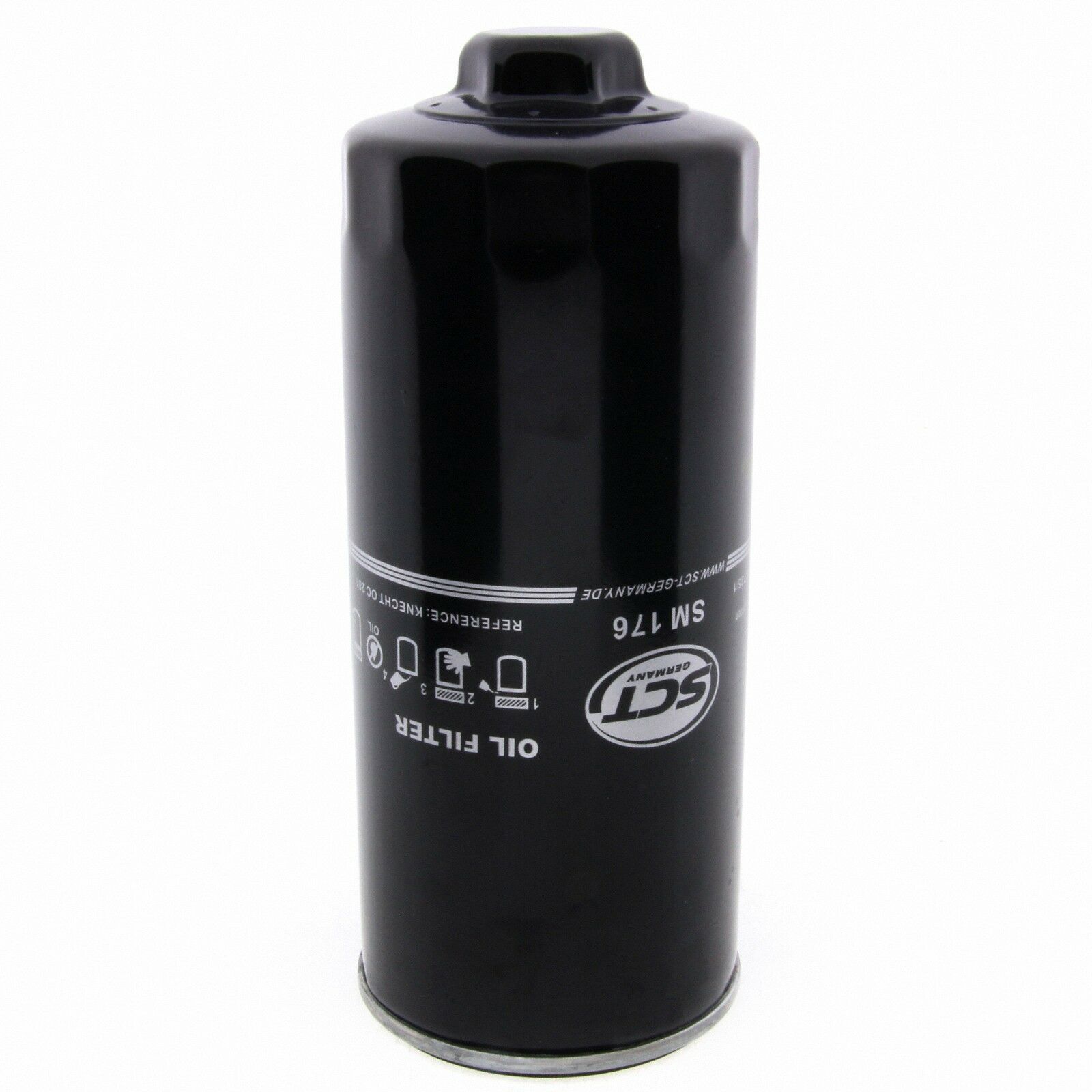 SCT Ölfilter SM176 Filter Motorfilter Servicefilter Anschraubfilter passend für Audi 100 A6 V8 A6 Avant